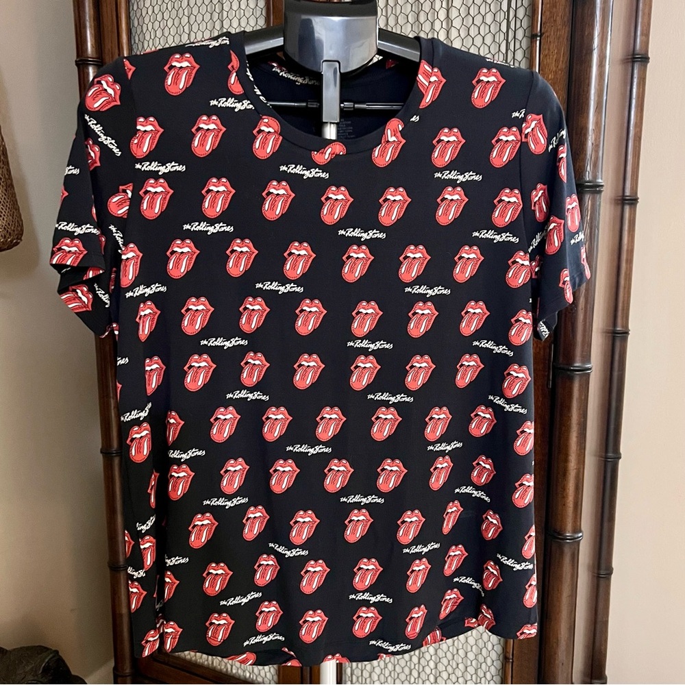 MeUndies Rolling Stones Short Sleeve Tee Shirt